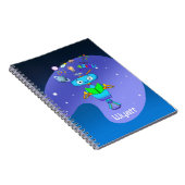 Cool Kids Robot Leren van Lezen Notitieboek (Rechterzijde)