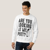 Cool, kijk je naar m'n grappige Golf. Trui (Voorkant volledig)