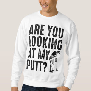 Cool, kijk je naar m'n grappige Golf. Trui