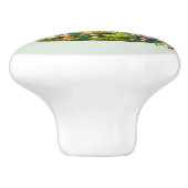 Cool kikker dieren liefhebbers keramische knop (Zijkant)