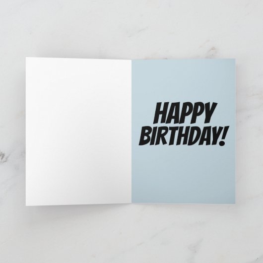 COOL KIND BIRTHDAY-KAARTEN KAART (Binnen)