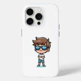 Cool Kind Cartoon iPhone 15 Pro Case