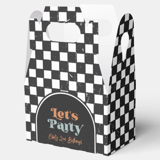 Cool Kind Party Favor Box | Skateboardfeest Bedankdoosjes (Geopend)