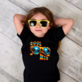 Cool kind zonnebril ontwerp t-shirt