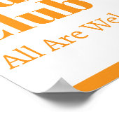 Cool Kinder Club Eenvoudige Stijlvolle Moderne Sch Poster (Hoek)