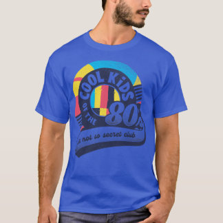 Cool Kinder Club Geboren in de jaren tachtig door T-shirt