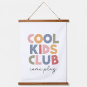 Cool Kinder Club Hangend Wandkleed (Voorkant)