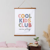 Cool Kinder Club Hangend Wandkleed (Slaapkamer)