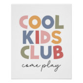 Cool Kinder Club Perfect Poster (Voorkant)