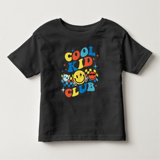 Cool Kinder Club Shirt | Grappige shirts voor kind (Voorkant)