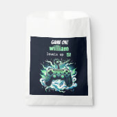Cool kinder Gaming Level Up 5th Birthday Bedankzakje (Voorkant)