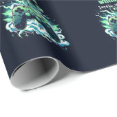 Cool kinder Gaming Level Up 5th Birthday Cadeaupapier (Rol Hoek)