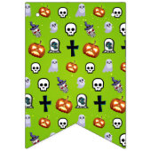 Cool Kinder Halloween Party Vlaggetjes (Derde vlag)