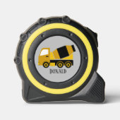 Cool kinder jongens Mixer constructie Tape Measure Rolmaat (Voorkant)