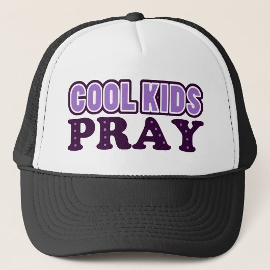 Cool Kinder Pray Trucker Pet (Voorkant)