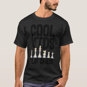 Cool Kinder Spelen Schaakspeler Vrouwen T-shirt