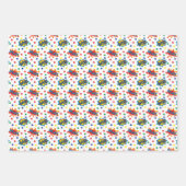 cool kinder superheld betegeld patroon inpakpapier vel (Voorkant 2)