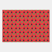 cool kinder superheld betegeld patroon inpakpapier vel (Voorkant 3)