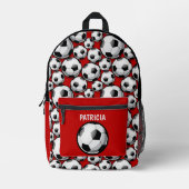 Cool kinder unisex Voetbalsporten Bedrukte Rugzak (Voorkant)