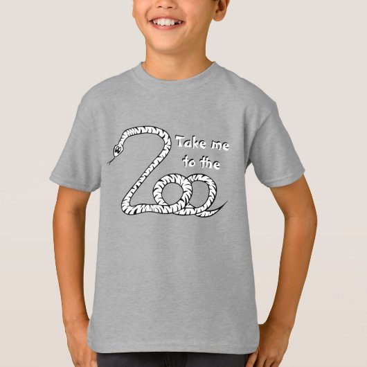 Cool Kinder Zoo Lovers Fun Slogan T-shirt (Voorkant)