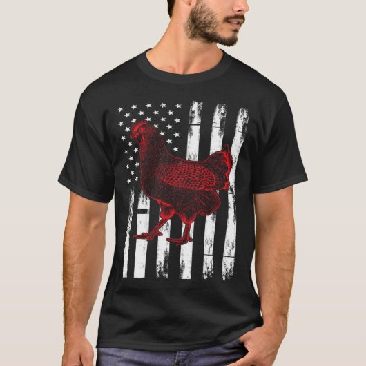 Cool Kip Vlag T-shirt (Voorkant)
