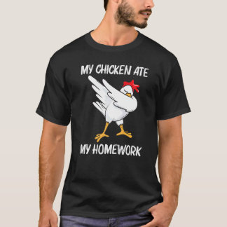 Cool Kip Voor Kinderen Jongens Dabbing Gedomestice T-shirt