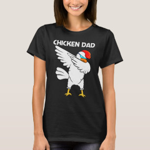 Cool Kip Voor Vader Mannen Haan Dier Vogel T-shirt