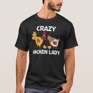 Cool Kip Voor Vrouwen Moeder Haan Hen Kuikens Plui T-shirt