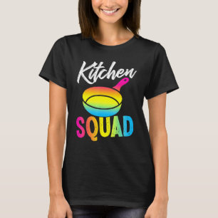 Cool Kitchen Squad - Pansexual Color Pan Cuisine T-shirt