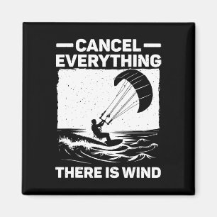 Cool Kitesurfen Kunst Voor Mannen Vrouwen Kite Sur Magneet