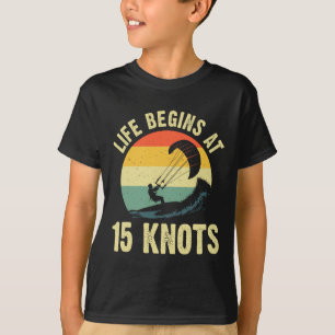 Cool Kitesurfen Kunst Voor Mannen Vrouwen Kite Sur T-shirt