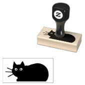 Cool Kitty Cat Fun Feline Lover's Rubber Stamp Rubberstempel (Gestempeld)