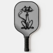 Cool Kitty Cat Pickleball Paddle (Voorkant)