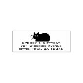 Cool Kitty Cat retouradres Zelfinktstempel Zelfinktende Stempel (Design)