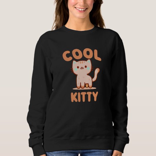 Cool Kitty Trui (Voorkant)