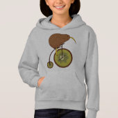 Cool Kiwi Bird on Kiwi Fruit Design (Voorkant)