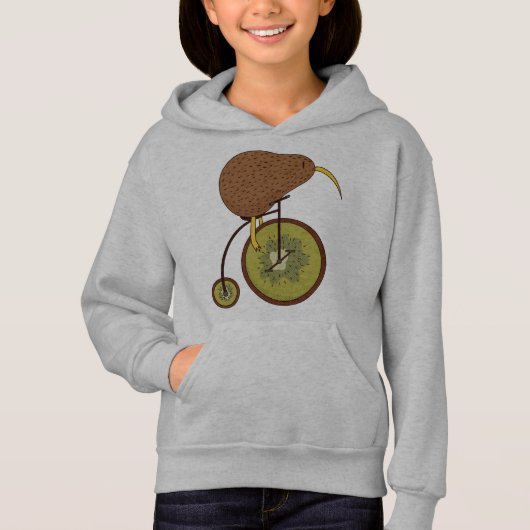 Cool Kiwi Bird on Kiwi Fruit Design (Voorkant)