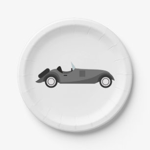 Cool Klassieke Auto Papieren Bordje