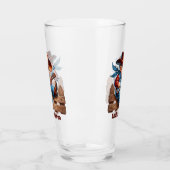 Cool kleine buckaroo tekst cowboy jongens toevoege glas (Links)