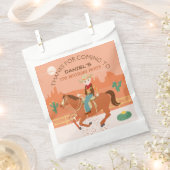 Cool kleine cowboy en paard Verjaardagsfeest Bedankzakje (Geknipt)