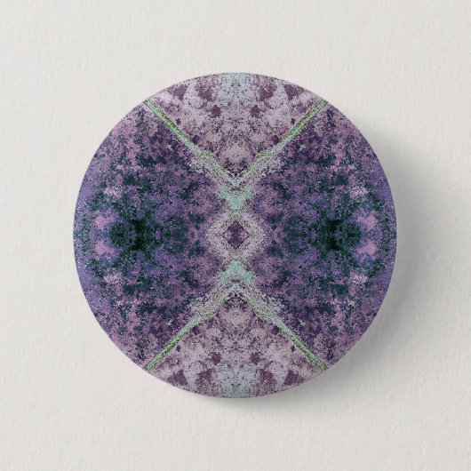 Cool Kleur Abstracte Patroon Button (Voorkant)