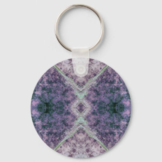 Cool Kleur Abstracte Patroon Sleutelhanger