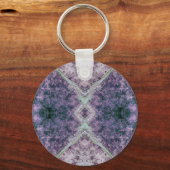 Cool Kleur Abstracte Patroon Sleutelhanger (Achterkant)
