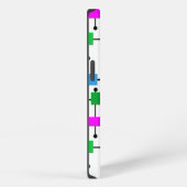 Cool Kleur Raster iPhone Hoesje (Rechterkant)