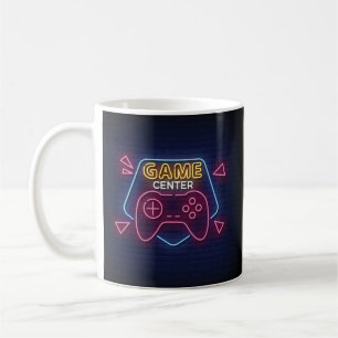 Cool & Kleurrijk Game Center Neon Bord Koffiemok