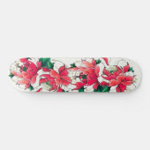 Cool Kleurrijke Bloemen Meisje Deck Skateboard (Horizontaal)