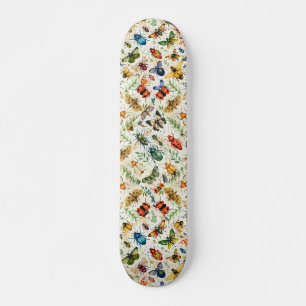 Cool Kleurrijke Decoupage Geïnspireerd Insect Skat Persoonlijk Skateboard