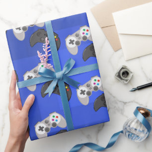 Cool Kleurrijke Gamer Videospel Cadeaupapier