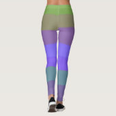 Cool kleurrijke meisjes leggings (Achterkant)