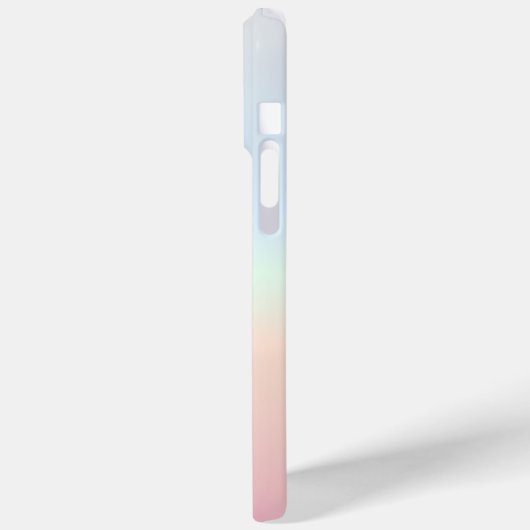 Cool Kleurrijke Ombre Gradients & Uw Script Case-Mate iPhone Case (Achterkant / Links)